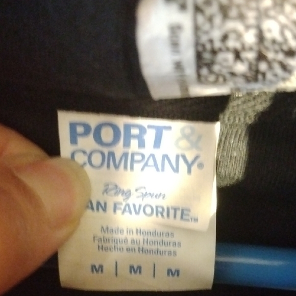 Black Hoodie with Orange Basketball Design - Picture 7 of 10